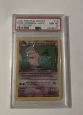 Dark Slowbro | 12/82 | PSA 10 | Team Rocket Holo 1st Edition 2000 | G20