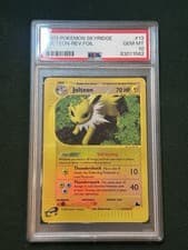 2003 Pokemon Skyridge Jolteon Reverse Foil 13 PSA 10