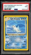 2002 Pokemon Neo Destiny #45 Light Dewgong 1st Edition PSA 9 Mint