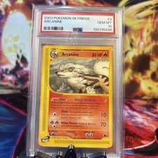 2003 POKEMON SKYRIDGE #3 ARCANINE PSA 10