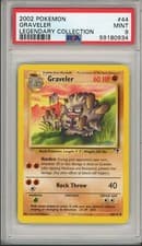 2002 Pokemon Legendary Collection Graveler #44 PSA 9