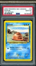 PSA 10 ⭐️ Pokemon Swinub 79 1st Edition Neo Genesis Vintage Non-Holo