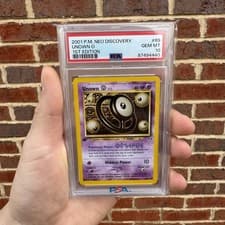 PSA 10 Unown O 1st Edition Neo Discovery 69/75 Pokemon Card