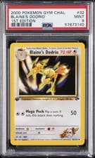 2000 POKEMON GYM CHALLENGE 1ST EDITION #32 BLAINE'S DODRIO PSA 9