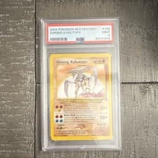 Pokémon Shining Kabutops Neo Destiny Secret Rare Holo Mint  PSA 9 2002 #108