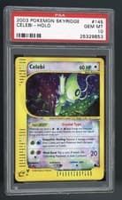 Pokemon Celebi Skyridge Crystal Holo Secret Rare #145 PSA 10 Gem Mint