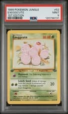 1999 POKEMON JUNGLE 1ST ED #52 EXEGGCUTE PSA 9