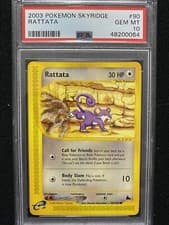 2003 Pokemon Skyridge Rattata 90/144 PSA 10 Gem Mint