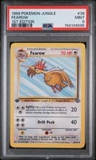 Pokemon Fearow Jungle 1st Edition #36 PSA 9 Mint