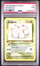 1999 POKEMON JUNGLE 1ST ED #52 EXEGGCUTE PSA 9