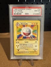 Pokemon Electrode Jungle 1st Edition Rare #18 PSA 10