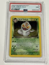 2000 Pokemon Team Rocket 1st Edition - Dark Arbok Holo #2 PSA 9 MINT