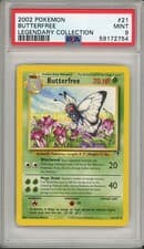 2002 Pokemon Legendary Collection Butterfree #21 PSA 9