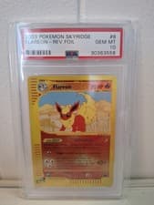 Pokemon Flareon Skyridge Reverse Holo Rare #8 PSA 10 Gem Mint