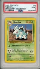 2002 Pokemon Legendary Collection Nidorina #55 PSA 9