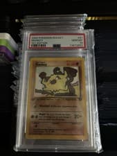 2000 Pokemon Mankey 61 WOTC Team Rocket 1st Edition PSA 10 Gem Mint POP 512