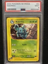 2003 Pokemon Skyridge Nidorina 83/144 PSA 9 Mint
