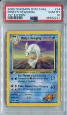 PSA 10 Pokemon 2000 1st Edition Misty's Dewgong Gym Challenge 54 GEM MINT