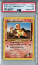 PSA 10 Pokemon 2000 1st Edition Blaine's Charmander Gym Challenge 60 GEM MINT
