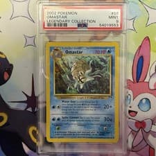 Omastar #58 PSA 9 2002 Pokemon Legendary Collection