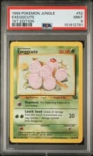 1999 POKEMON JUNGLE 1ST ED #52 EXEGGCUTE PSA 9