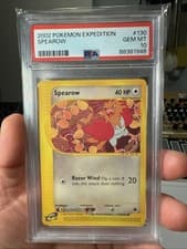 Pokemon e-reader PSA 10 non-holo  Spearow 130/165 Expedition Base Set 2002