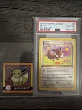 1999 Pokemon Jungle 1st Edition Eevee #51 PSA 10 GEM MINT