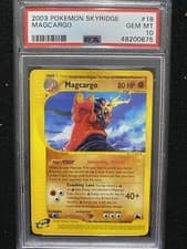 2003 Pokemon Skyridge Magcargo 18/144 PSA 10 Gem Mint