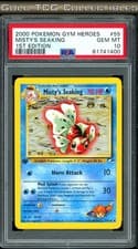 PSA 10 ⭐️ Pokemon Misty's Seaking 55 1st Edition Gym Heroes Vintage Non-Holo