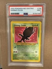 2002 Pokemon Neo Destiny #106 Shining Celebi PSA 9 MINT