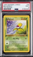 1999 POKEMON JUNGLE 1ST ED #49 BELLSPROUT PSA 9