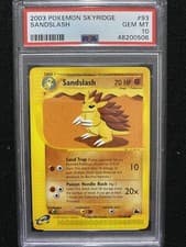 2003 Pokemon Skyridge Sandslash 93/144 PSA 10 Gem Mint