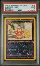 Pokémon TCG Slowking 14/18 PSA 9 Southern Islands Reverse Holo Promo Card 2001