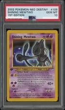 Pokémon Shining Mewtwo Neo Destiny 1st Edition PSA 10 Holo 109/105 HOLO SHIFT!