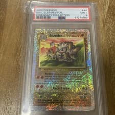 Pokemon Graveler Legendary Collection Reverse Holo Card 44/110 PSA 9