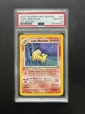 Pokemon Neo Destiny 1st Edition 2002 Light Ninetales #50 PSA 10 Gem LOW POP 💎