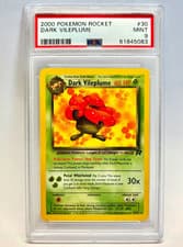 PSA 9 Dark Vileplume 30 Team Rocket NonHolo 2000 Pokemon 61845083