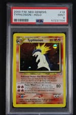 PSA 9 MINT 2000 POKEMON NEO GENESIS TYPHLOSION HOLO CARD 18/111