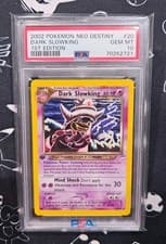 Pokemon Dark Slowking Neo Destiny 1st Edition #20 PSA 10
