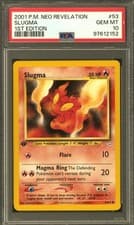 Pokemon Neo Revelation 1st Edition Slugma 53/64 PSA 10 GEM MINT