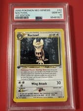 Pokémon TCG Noctowl Neo Genesis 1st Edition #42 PSA 10 GEM MT
