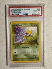Pokemon Bellsprout #49 PSA 10 Jungle 1st Edition