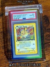 Pokemon Dark Raichu Team Rocket 1st Edition Holo Secret Rare #83 PSA 10 Gem Mint