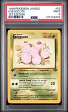 1999 POKEMON JUNGLE 1ST ED #52 EXEGGCUTE PSA 9