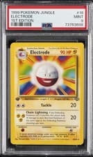 1999 POKEMON JUNGLE 1ST ED #18 ELECTRODE PSA 9
