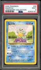 2002 Pokemon Legendary Collection #95 Squirtle PSA 9 Mint