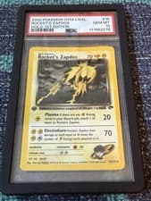 Pokémon Rocket's Zapdos Gym Challenge 1st Edition Holo 15/132 PSA 10 2000