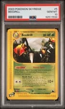2003 POKEMON SKYRIDGE #5 BEEDRILL PSA 10