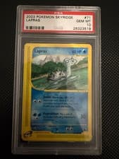 2003 POKEMON SKYRIDGE #71 LAPRAS PSA 10