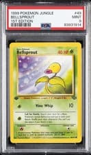 1999 POKEMON JUNGLE 1ST ED #49 BELLSPROUT PSA 9